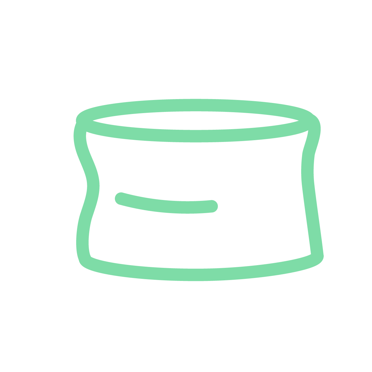مبل شنی گرد