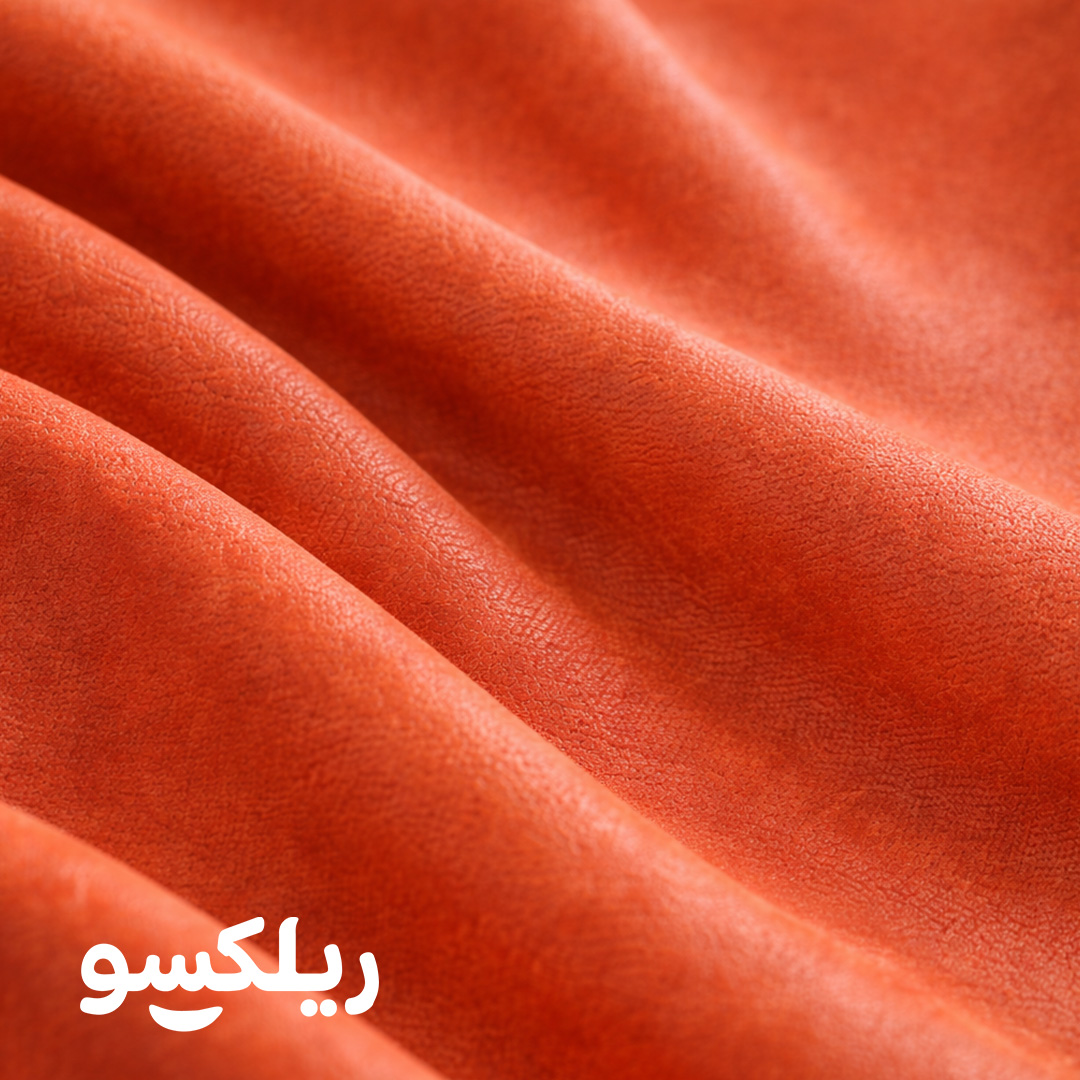 مبل شنی چرمی قرمز ارزان
